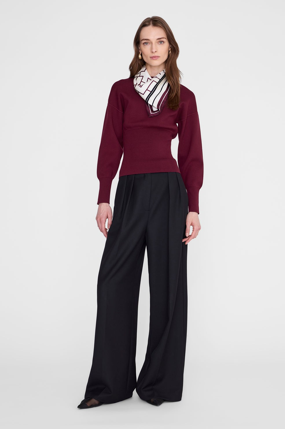 York Scarf Ab - Fig