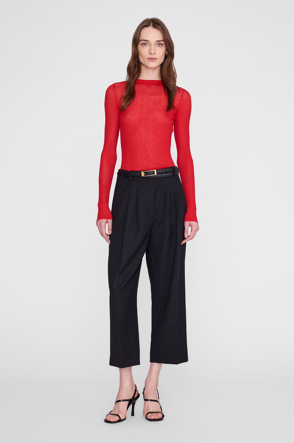 Tiana Sweater - Tango Red