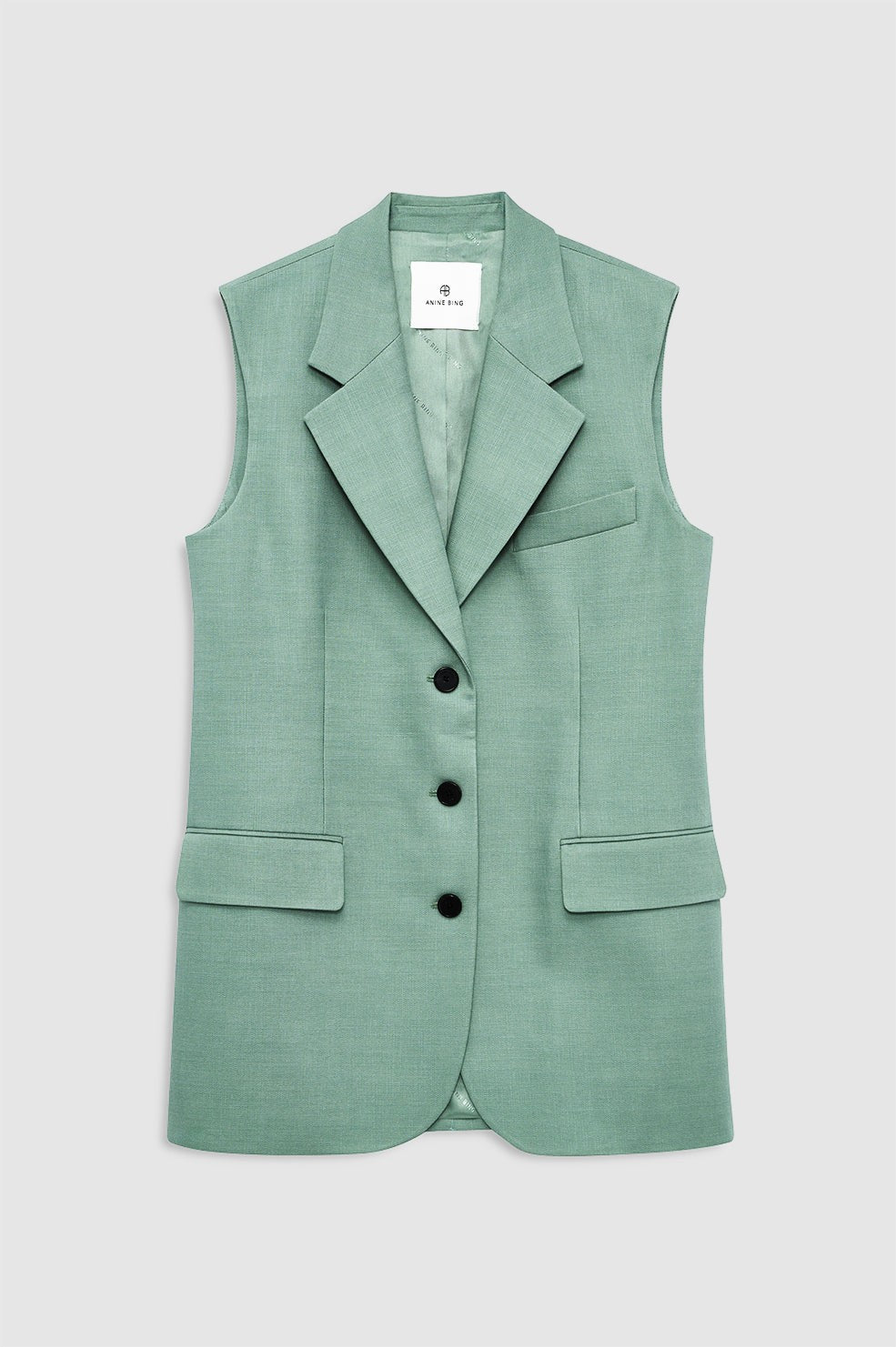 Sara Vest - Sea Foam Green