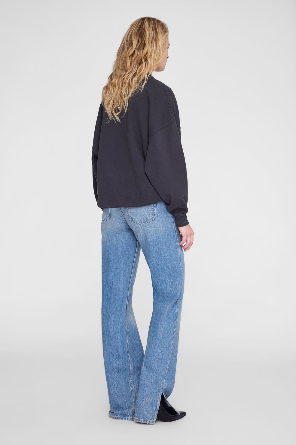 Miles Sweatshirt Los Angeles - Vintage Black