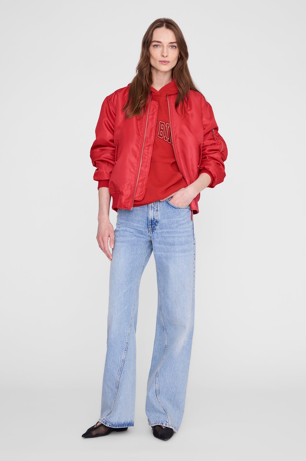Harvey Sweatshirt - Tango Red
