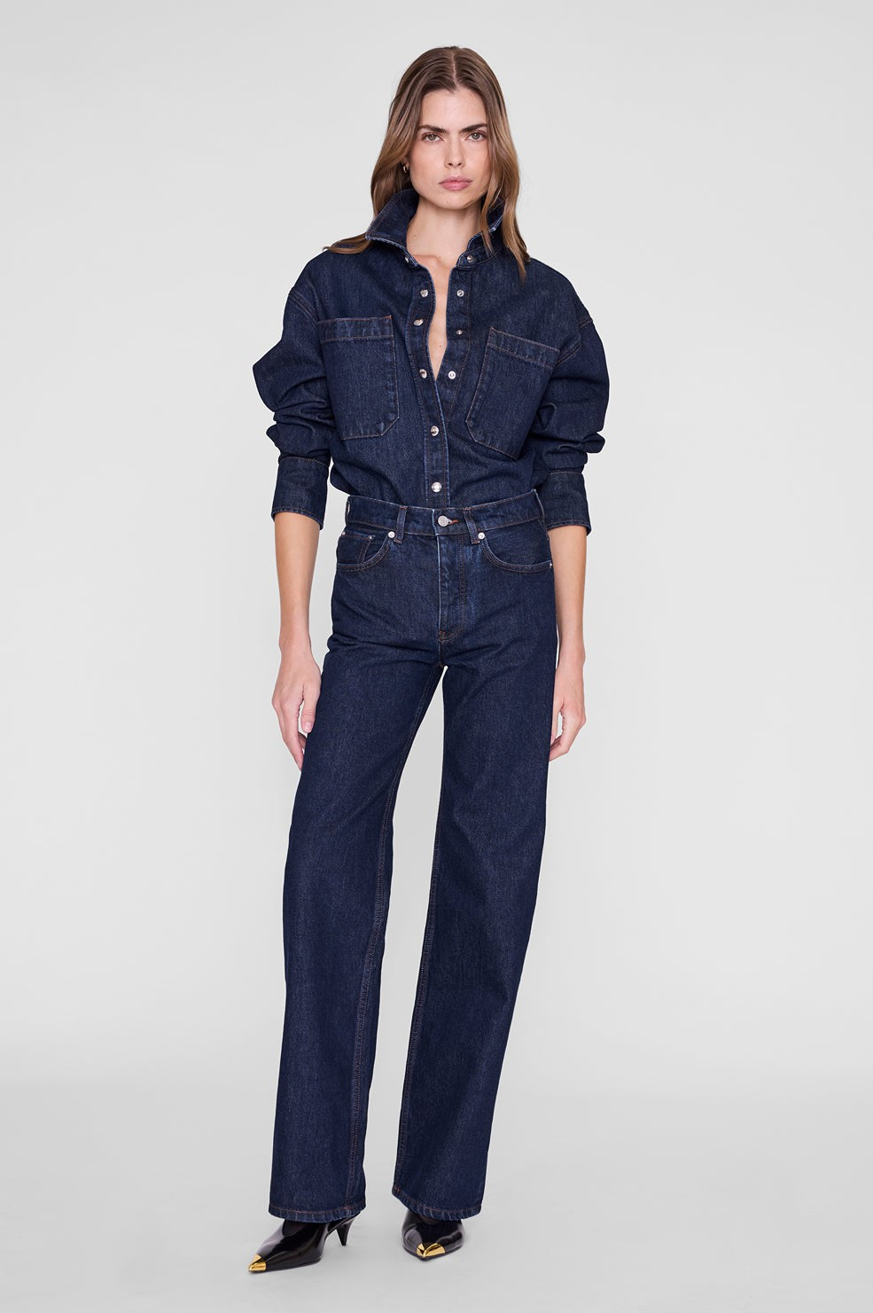 Hugh Jean 32" - Unwashed Blue
