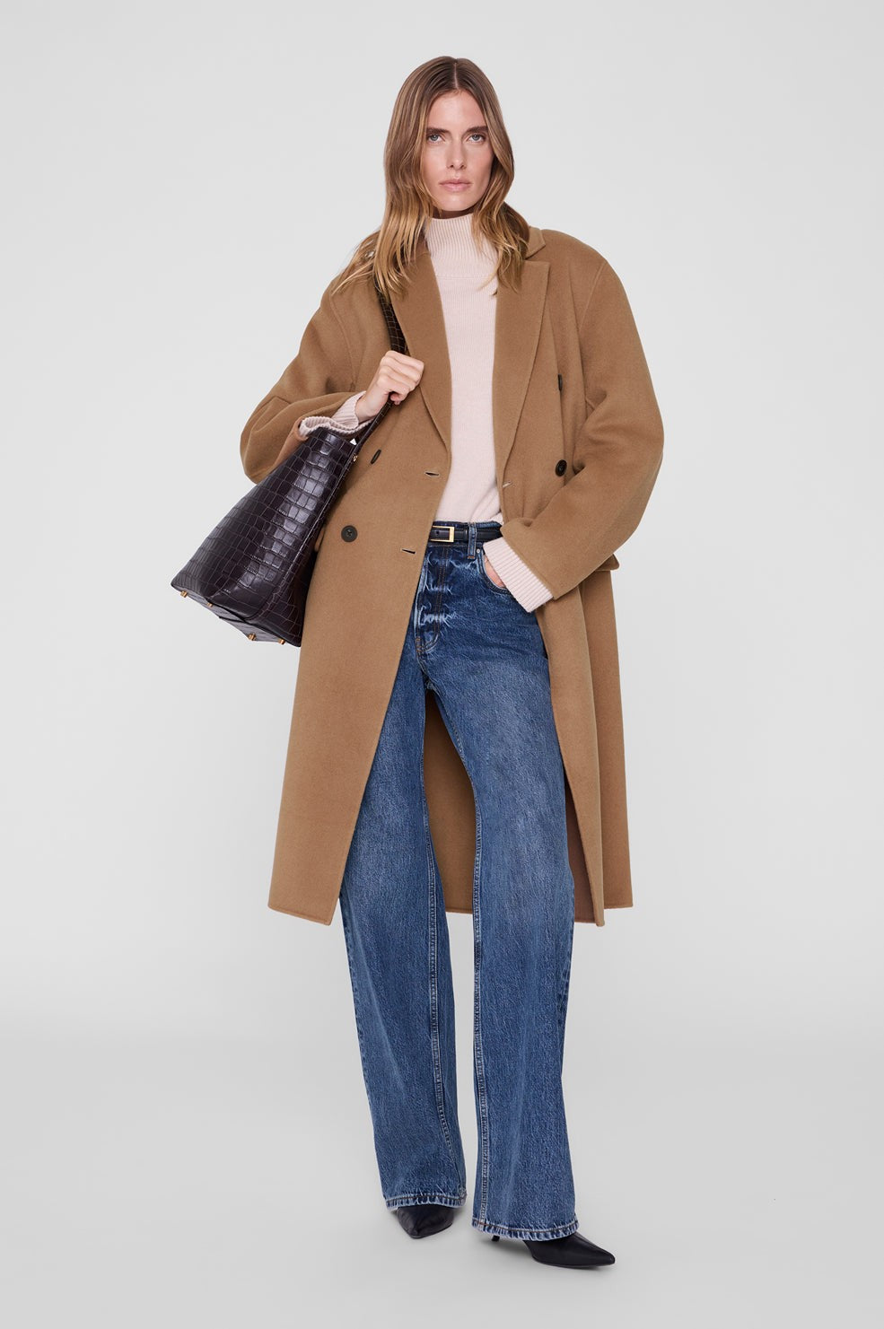 Sana Coat - Camel Cashmere Blend