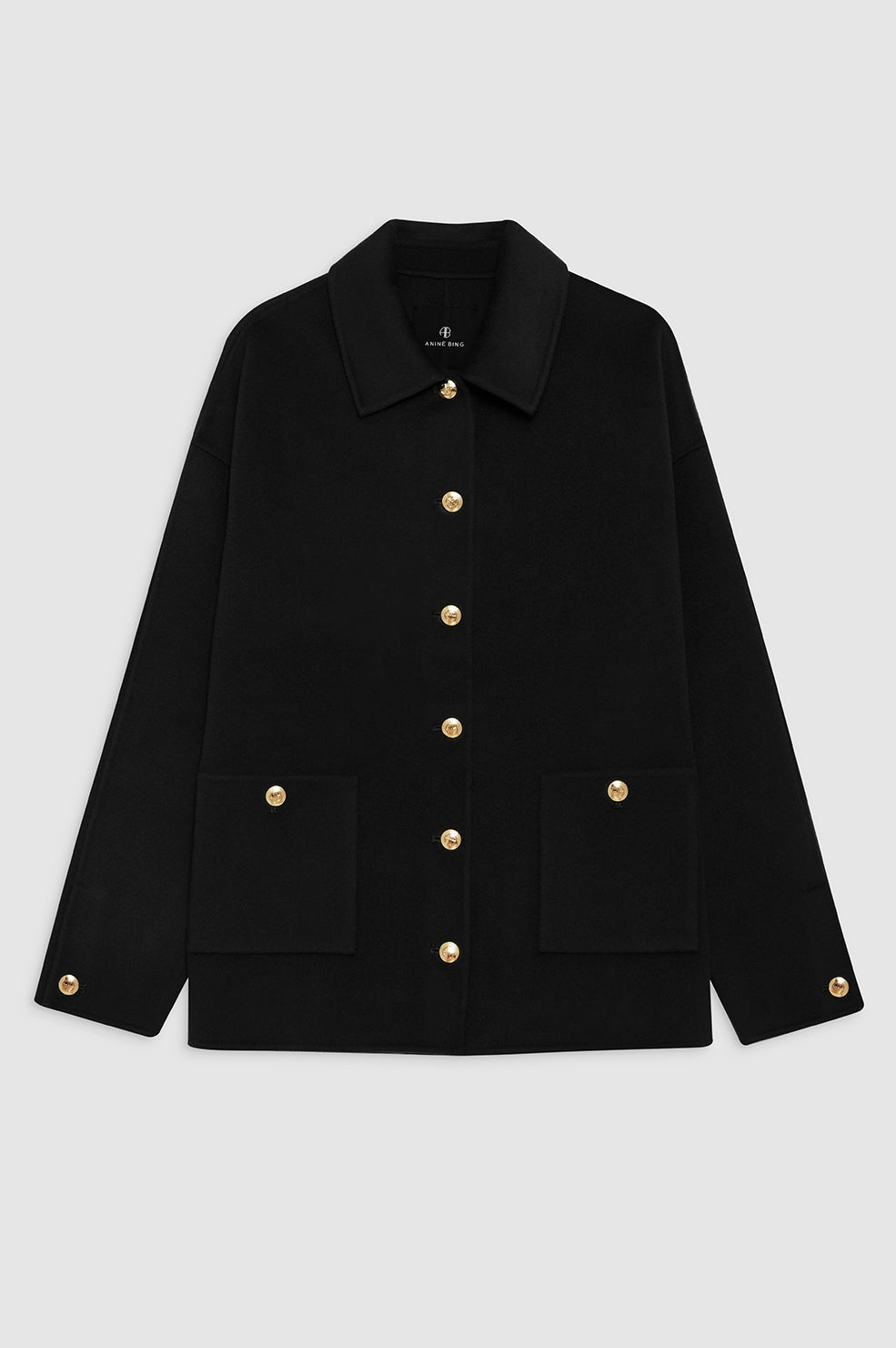 Luca Jacket - Black Cashmere Blend