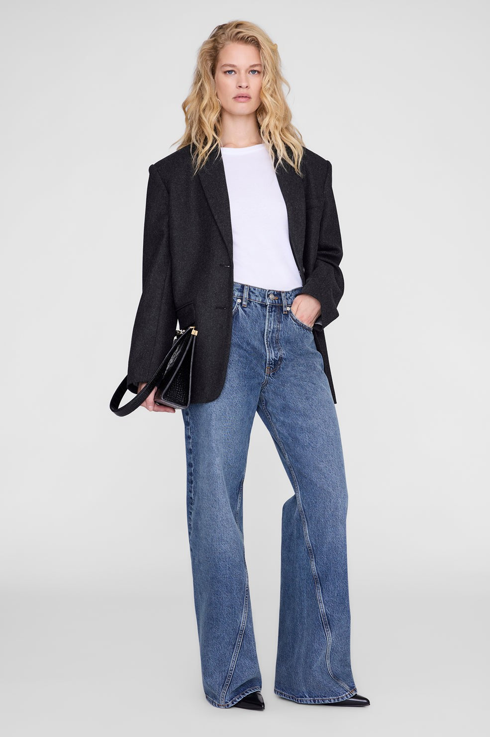 Brie Jean 33" - Dark Indigo
