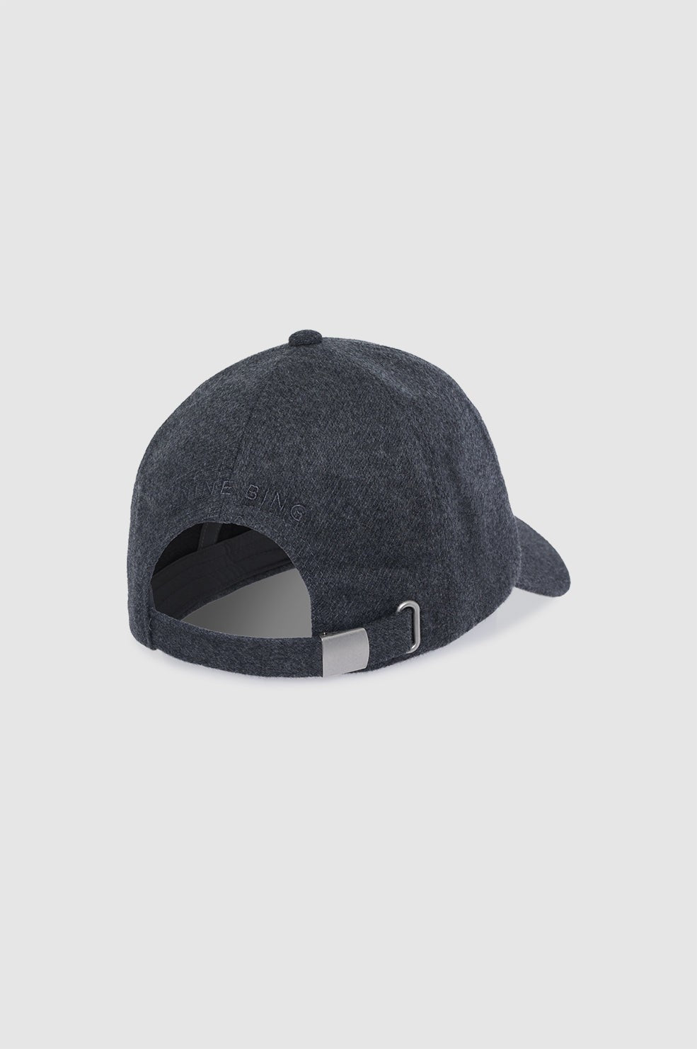 Jeremy Baseball Cap Wool - Grey Wool