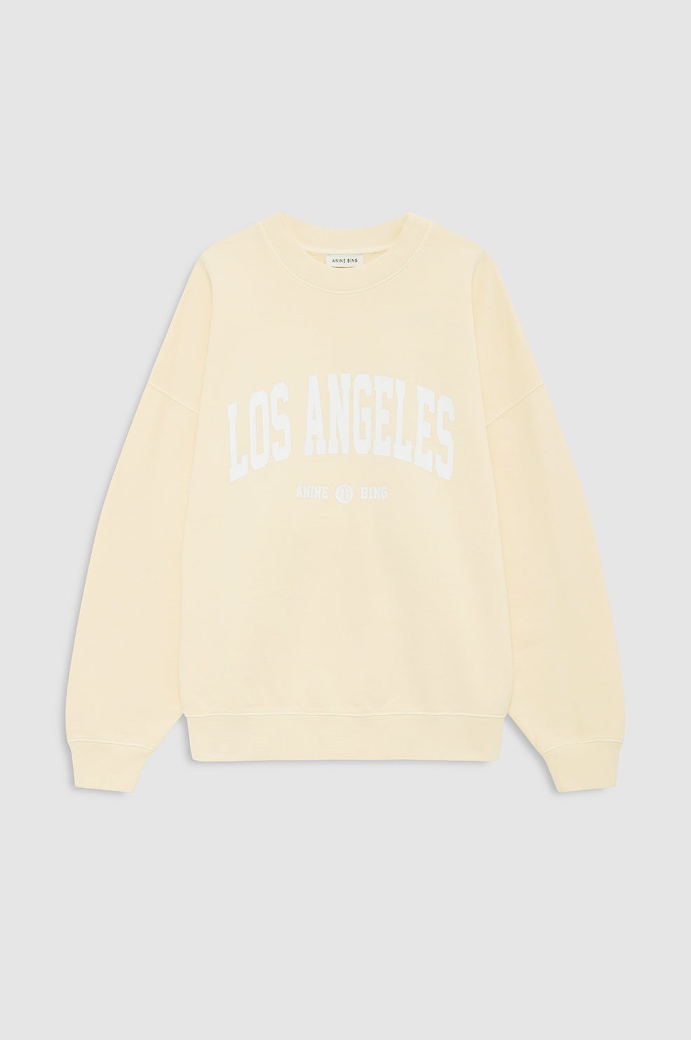 Miles Sweatshirt Los Angeles University - Butter Yellow