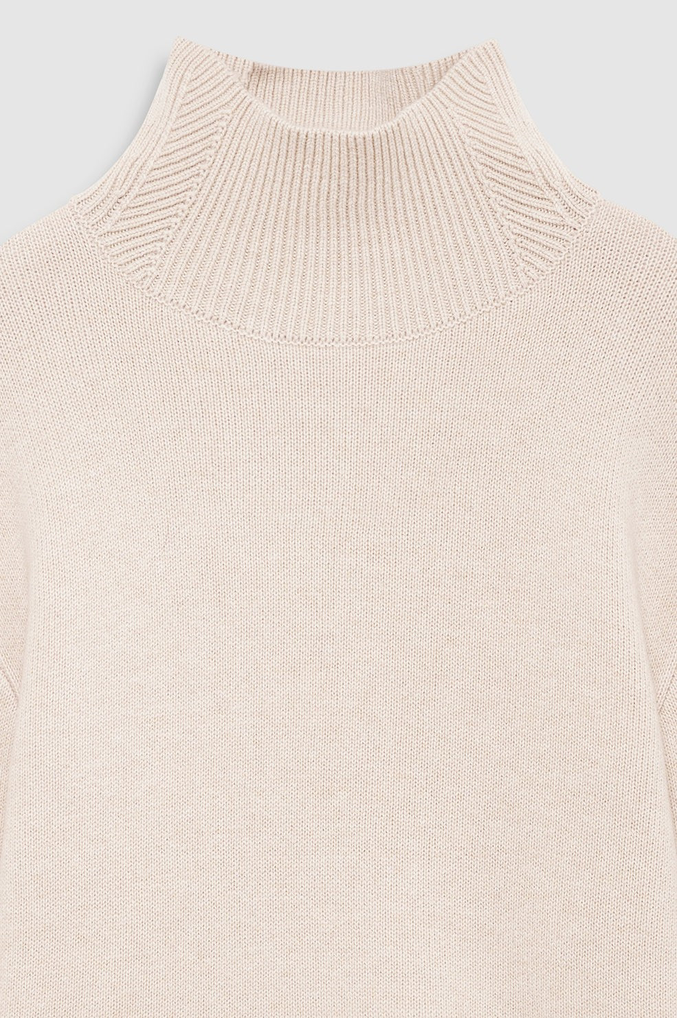 Alma Turtleneck Sweater - Beige