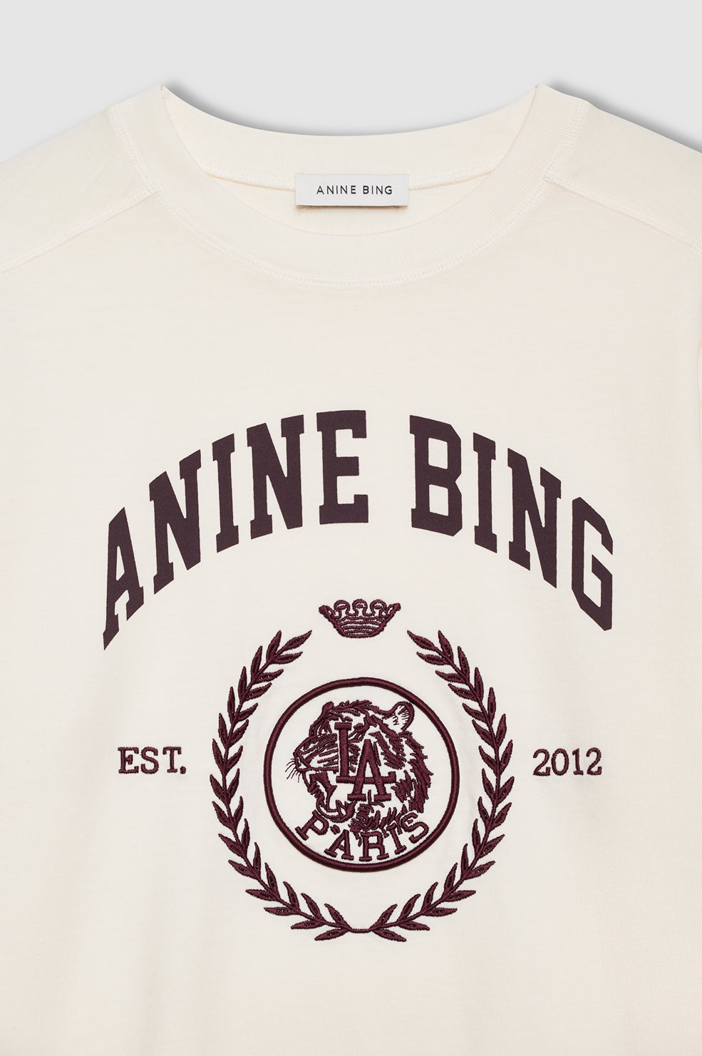 Jaylin Tee Collegiate - Cream