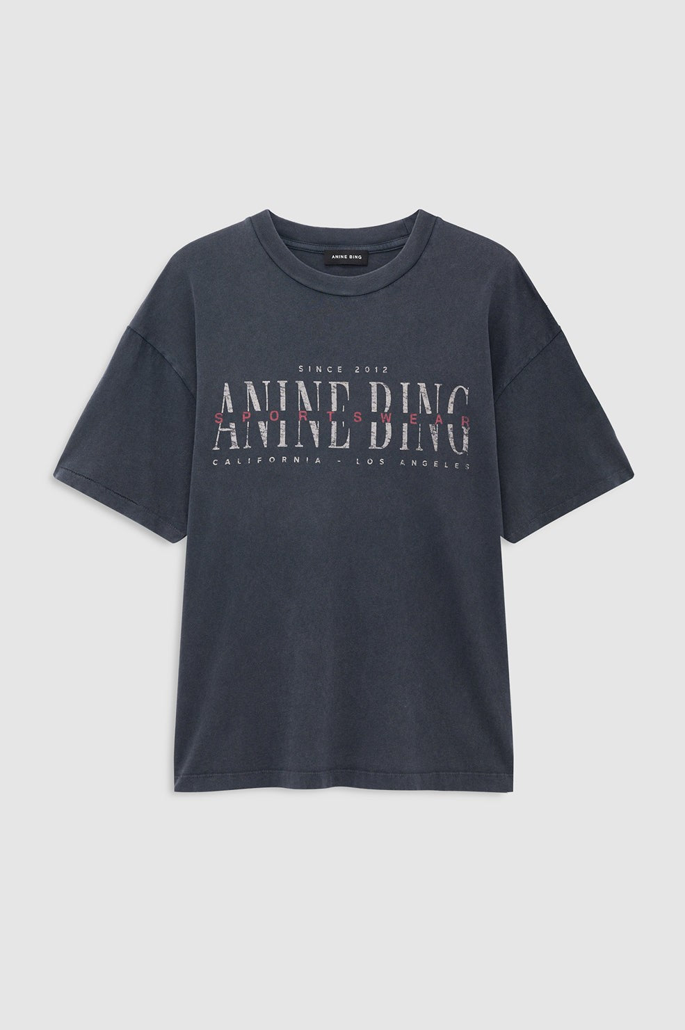Cade Tee Sport Club - Washed Black