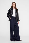 Rory Jacket - Black Recycled Leather