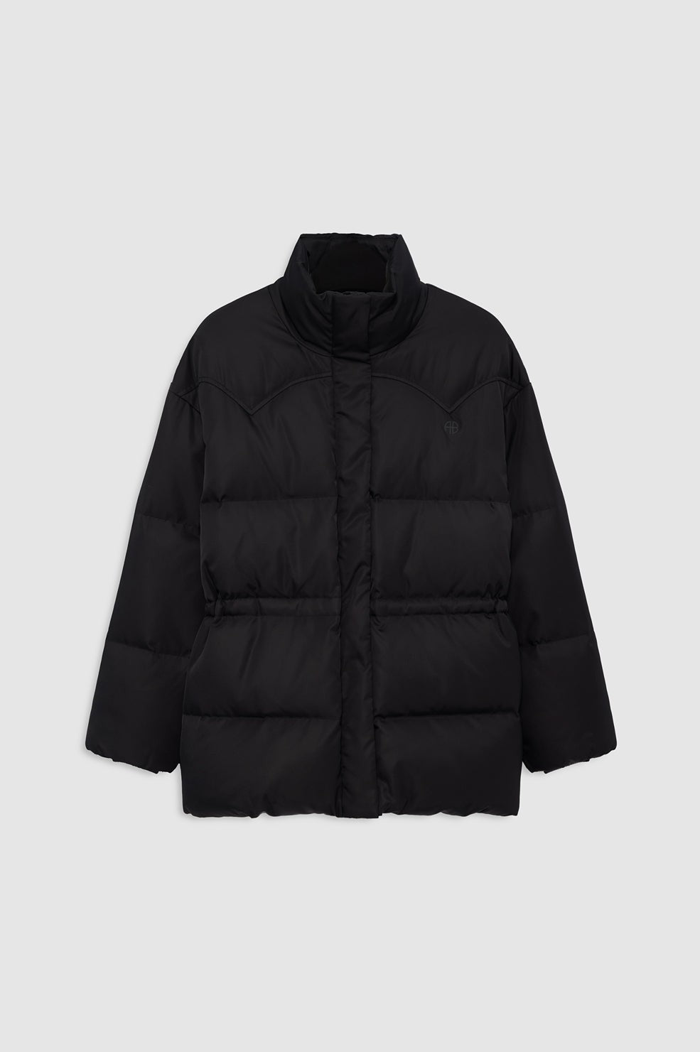 Oslo Long Puffer - Black