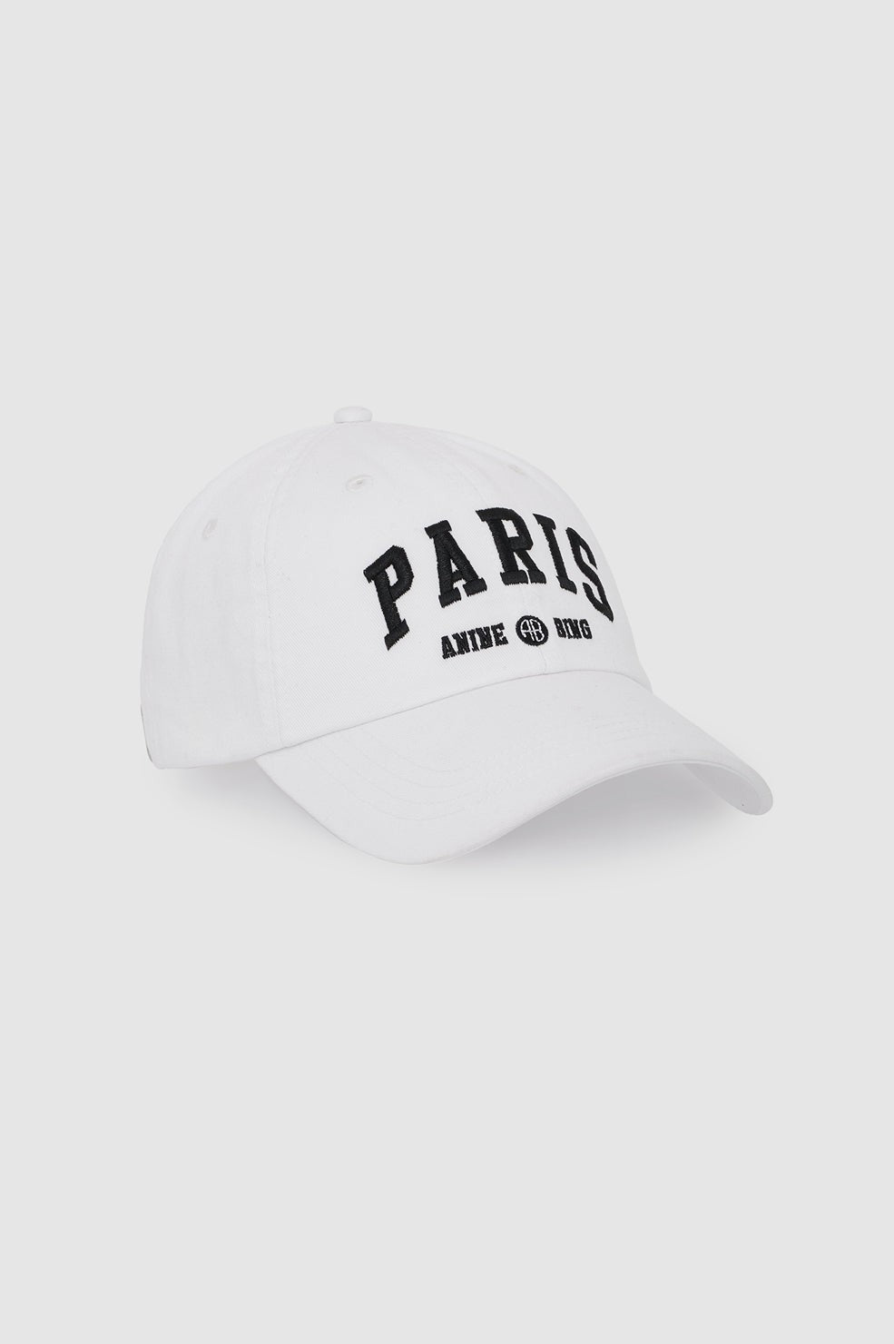 Jeremy Baseball Cap Paris University - White