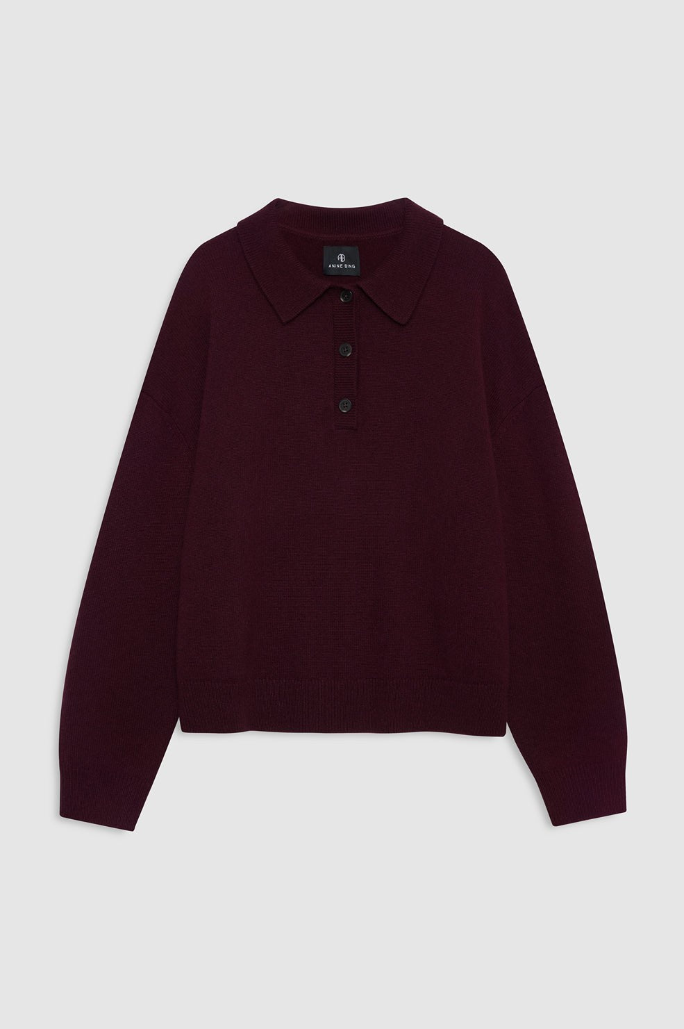 Lee Polo Sweater - Fig