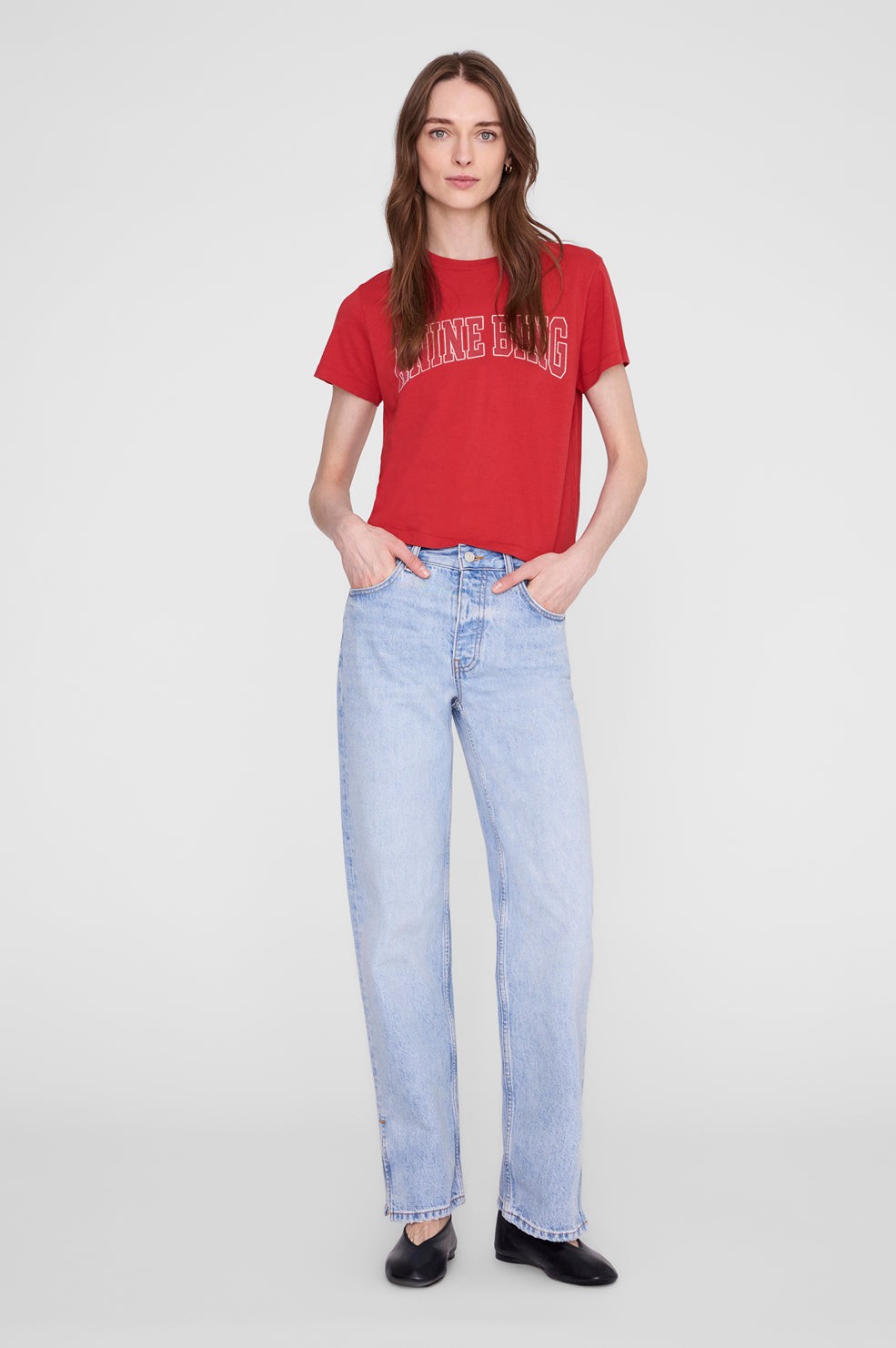 Shelley Tee - Tango Red