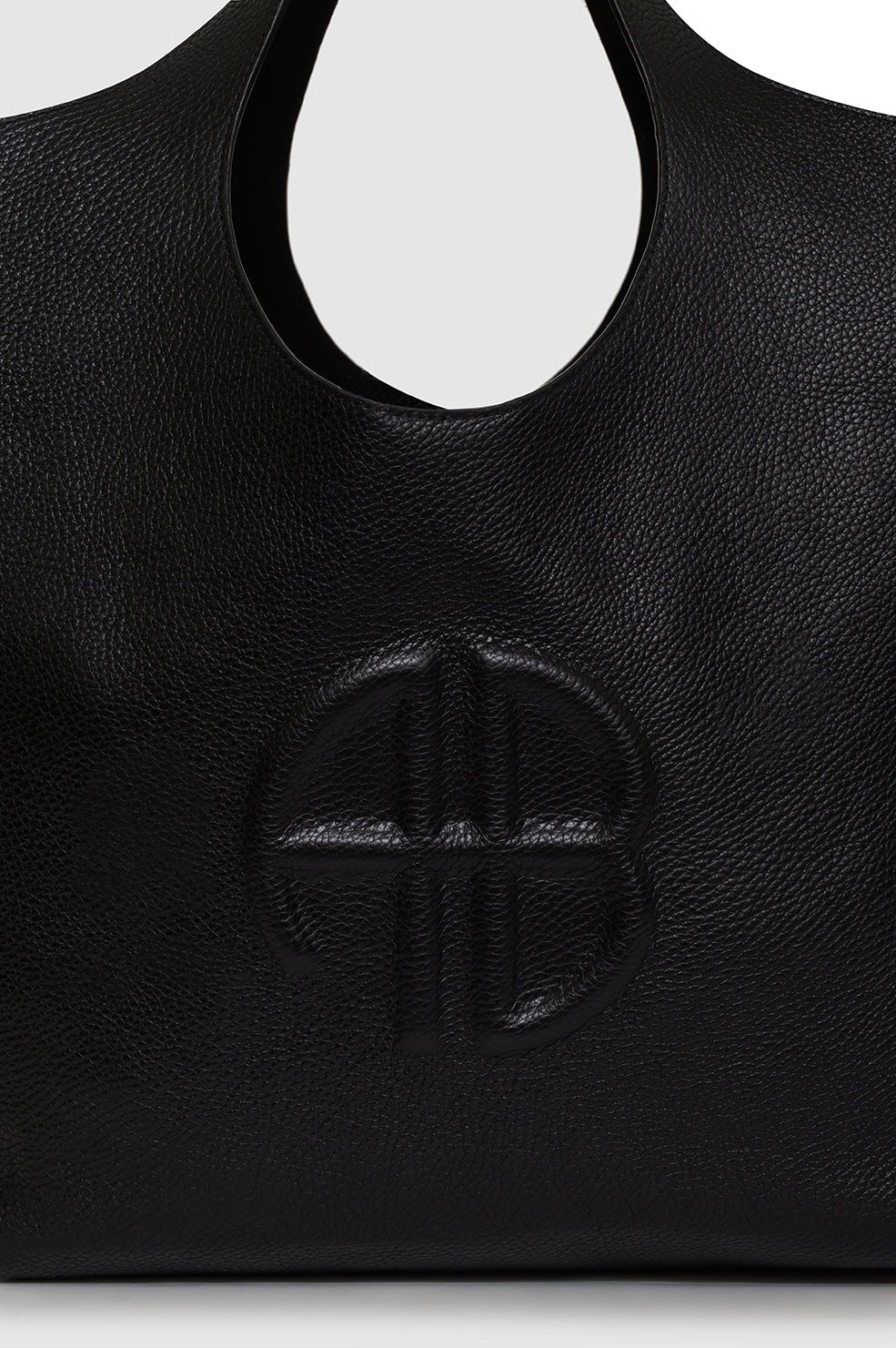 Lili Tote - Black Pebbled