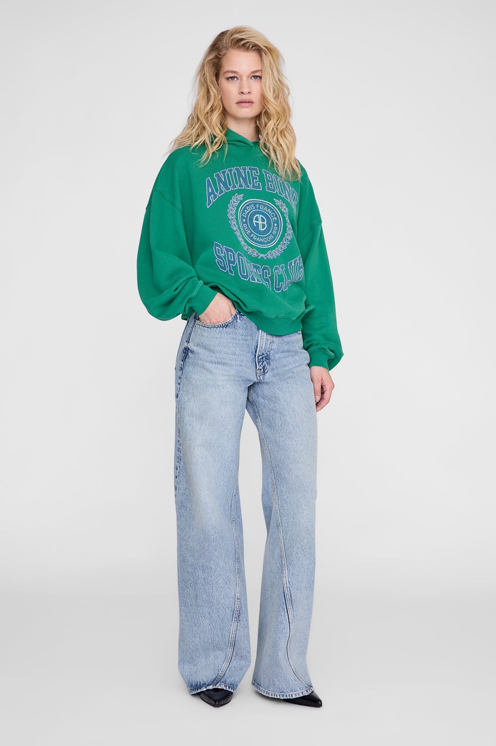 Harvey Sweatshirt Collegiate - Green