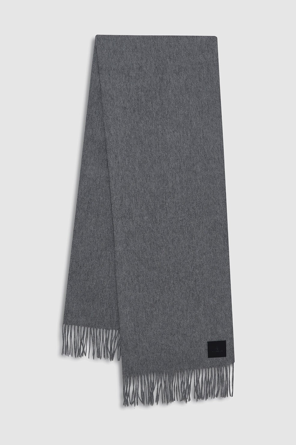 Augustina Scarf - Grey Wool