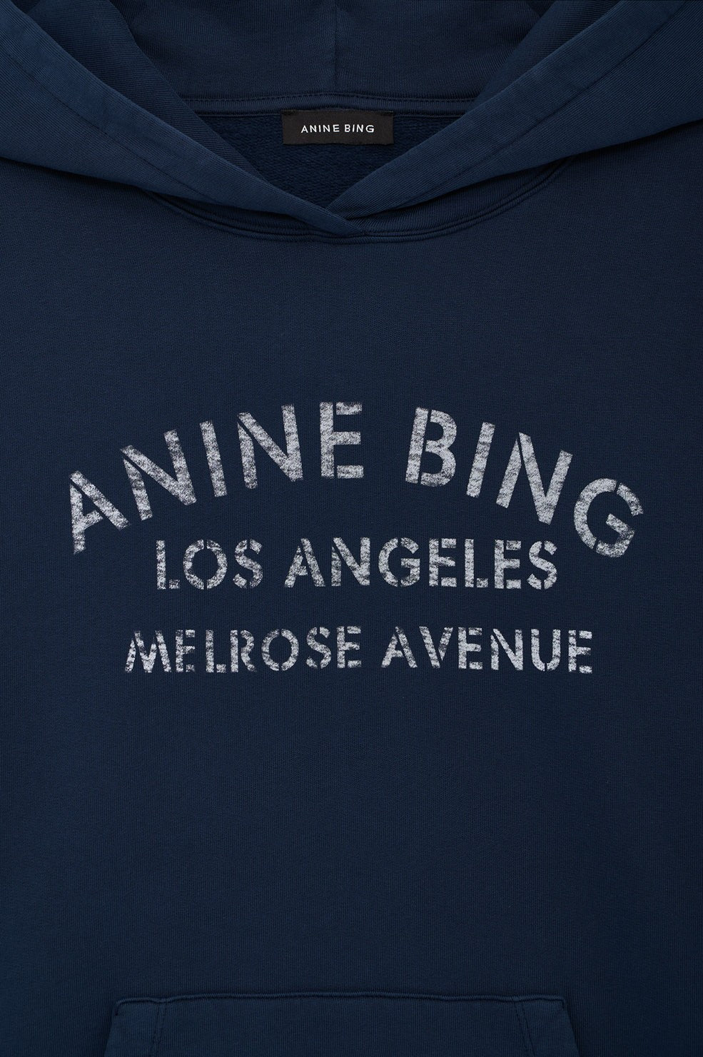 Harvey Sweatshirt Melrose Stencil - Navy