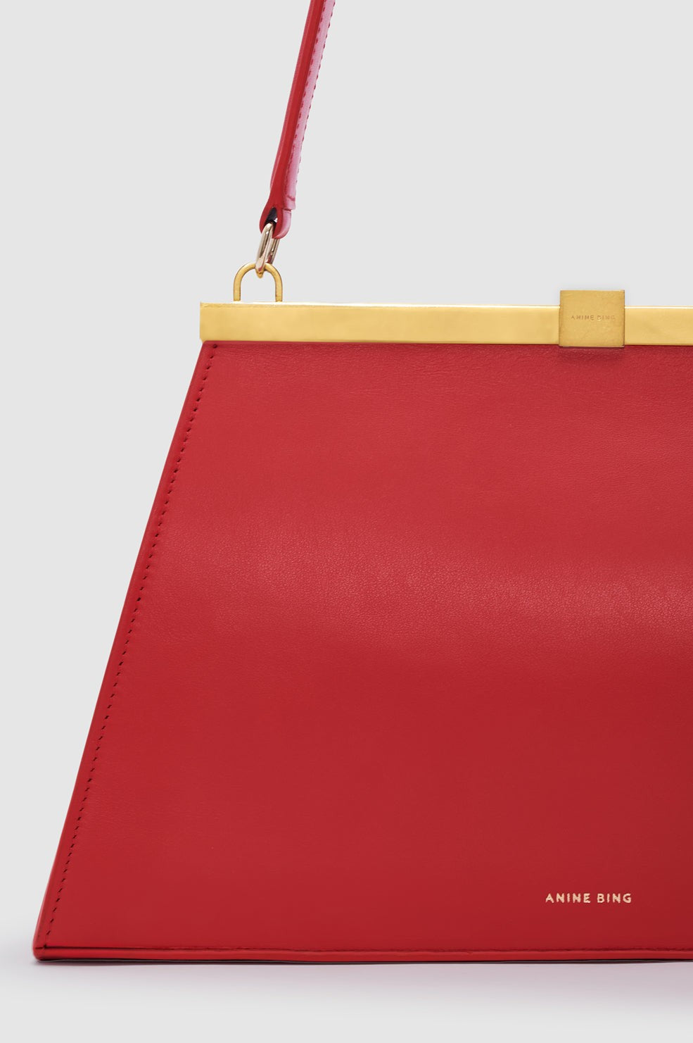 Anine Bag Smooth Leather - Tango Red