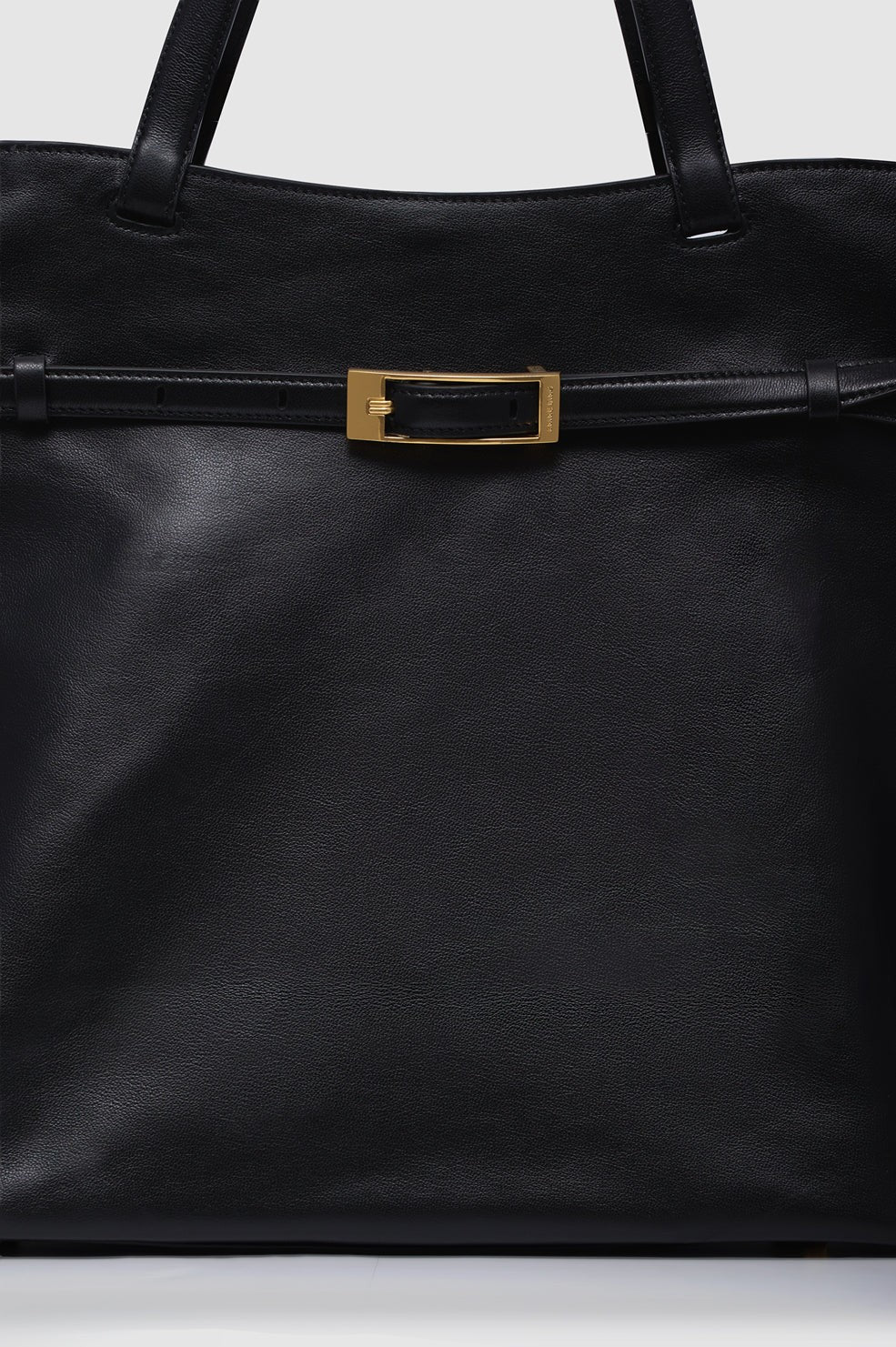 Elly Tote Grained Leather - Black