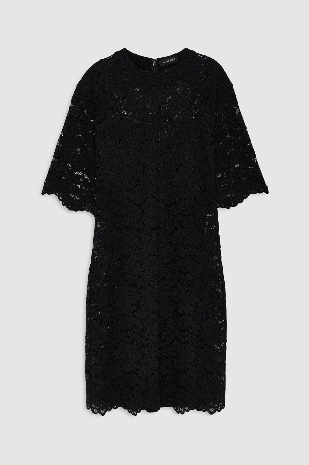 Leonor Dress - Black Lace