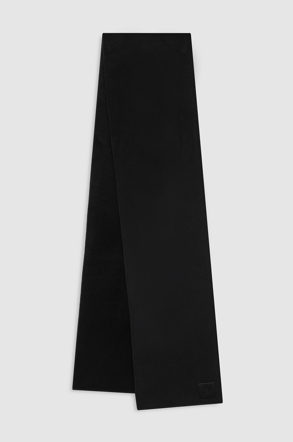 Ava Scarf - Black Cashmere Blend