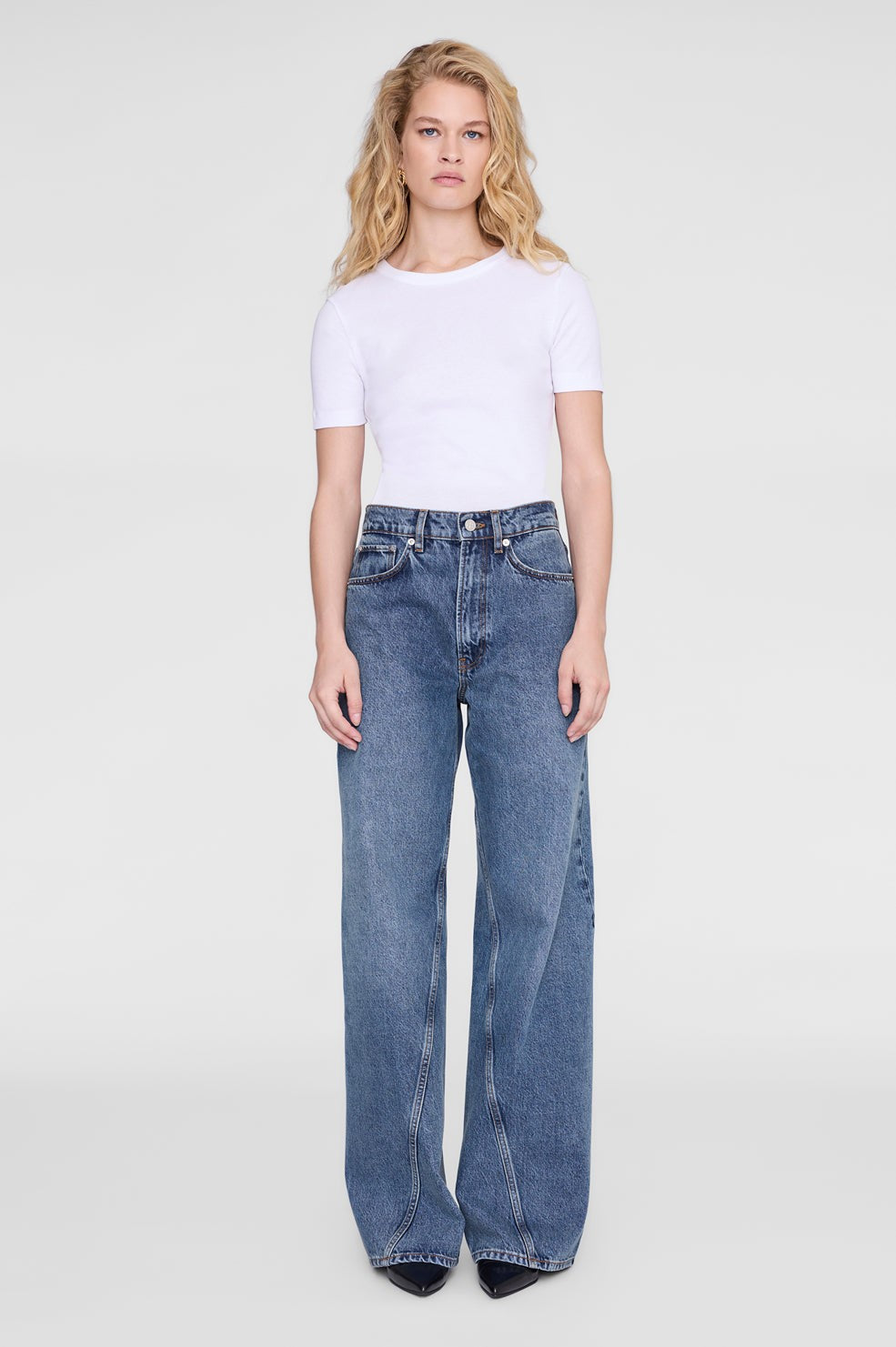 Brie Jean 33" - Dark Indigo
