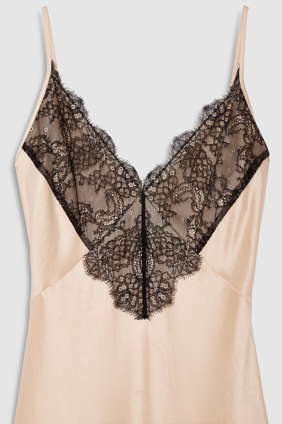 Judy Dress - Golden Beige And Black Lace