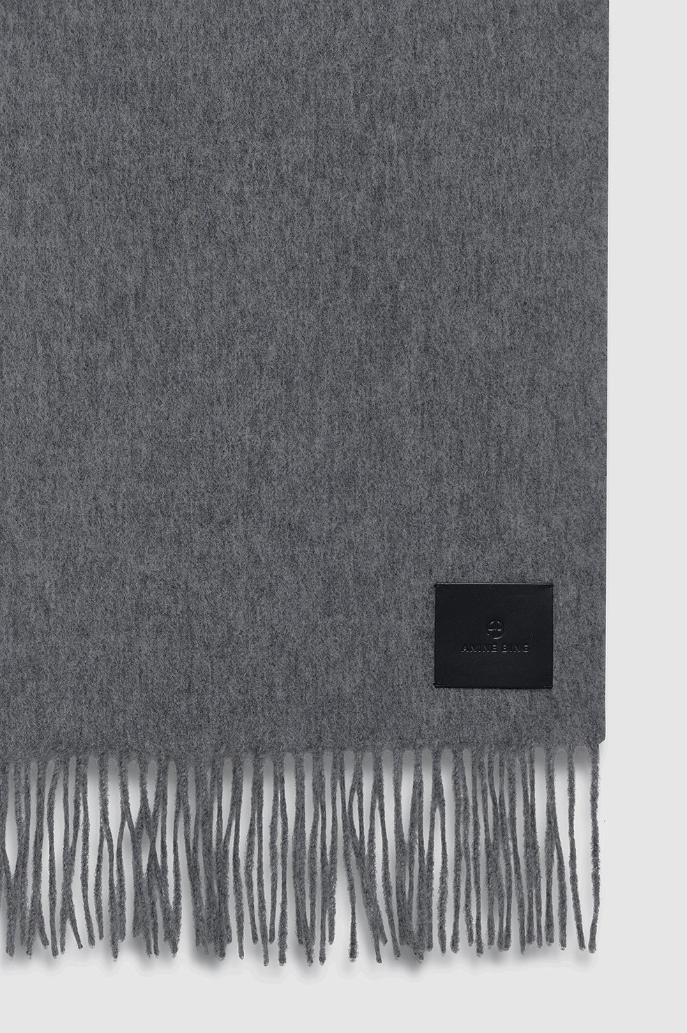 Augustina Scarf - Grey Wool