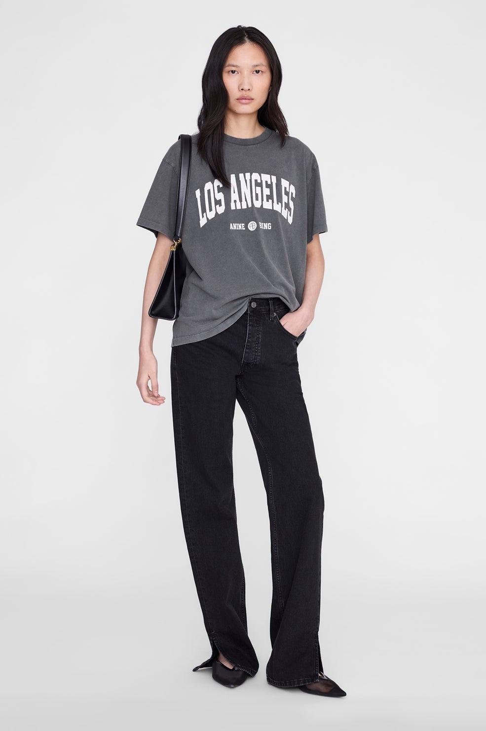 Cade Tee Los Angeles University - Washed Grey