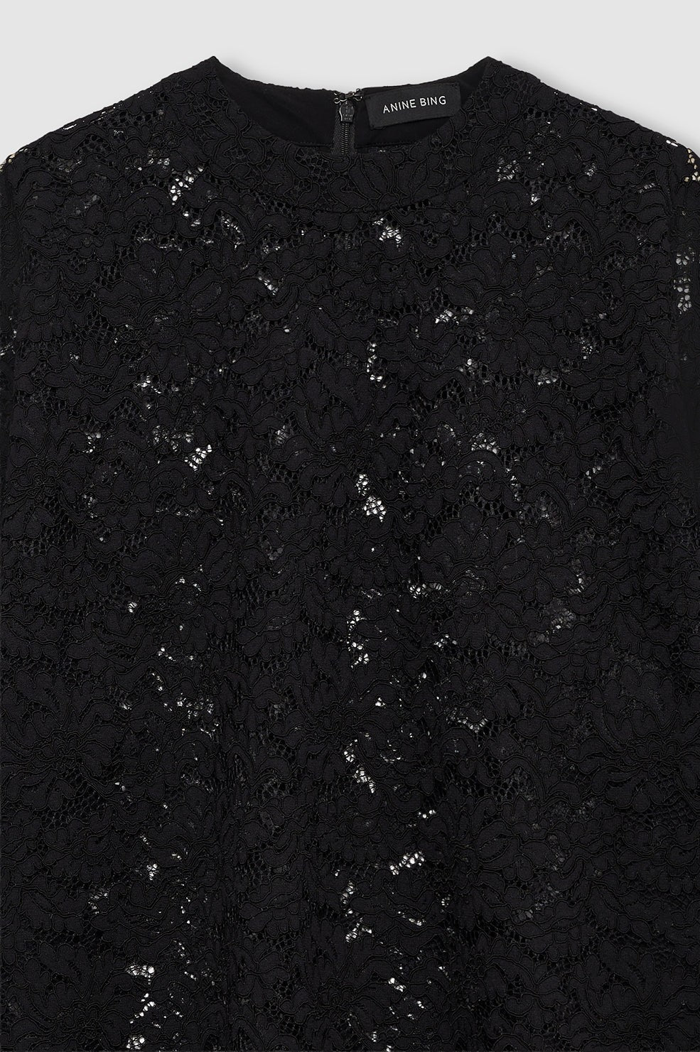 Zeina Top - Black Lace
