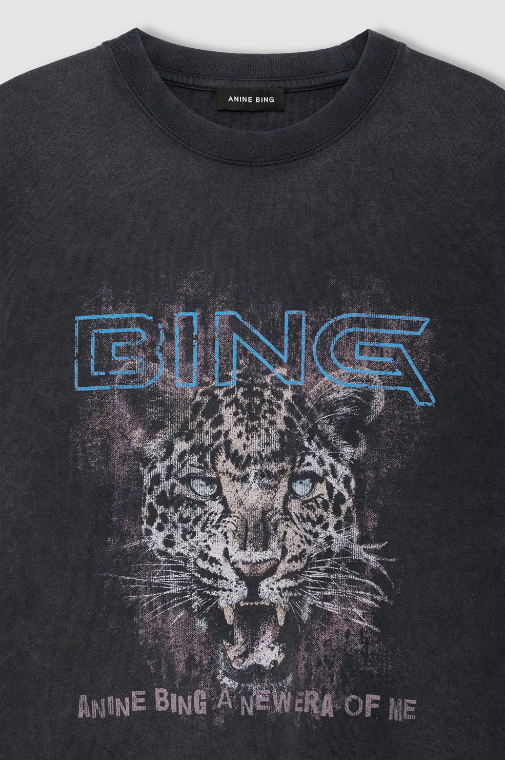 Cade Tee Leo Muse - Washed Black