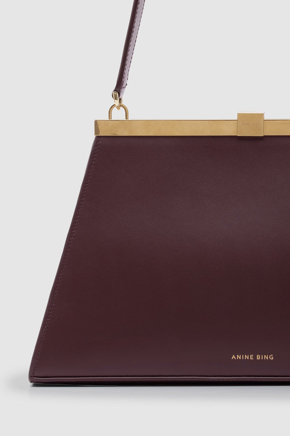 Anine Bag Smooth Leather - Fig
