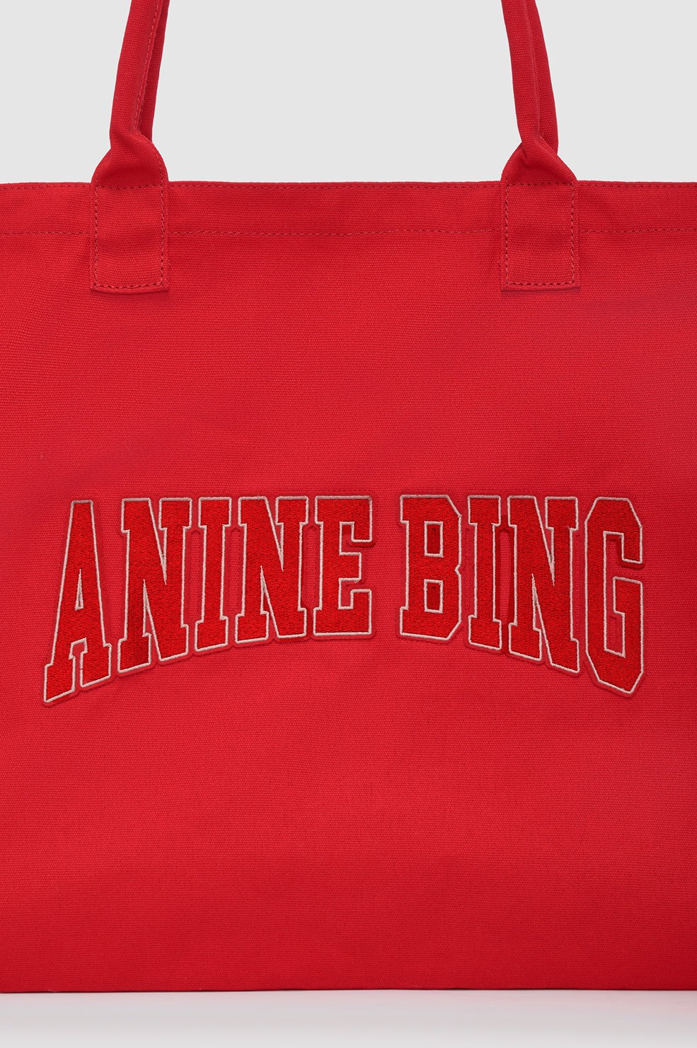 Leo Canvas Tote - Tango Red