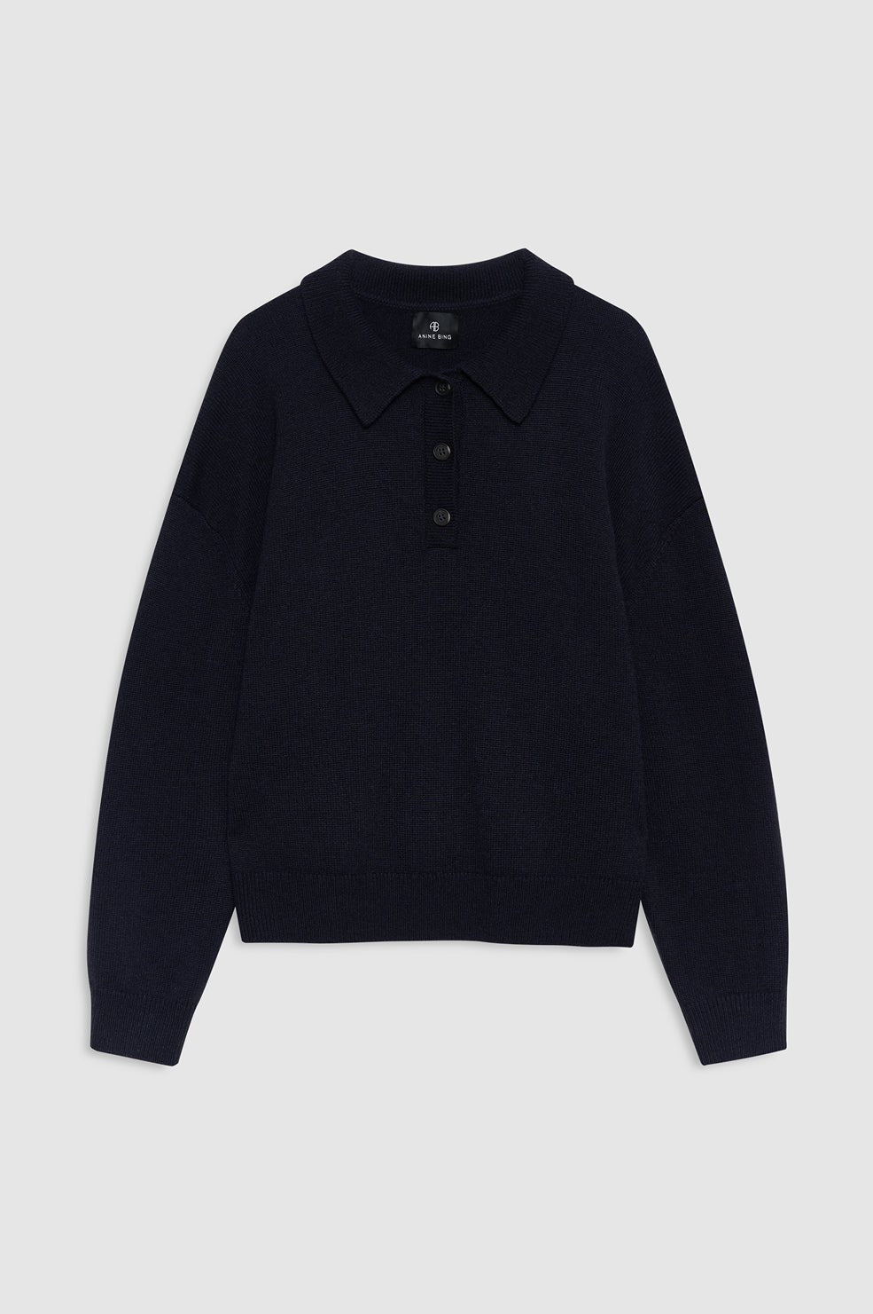 Lee Polo Sweater - Navy