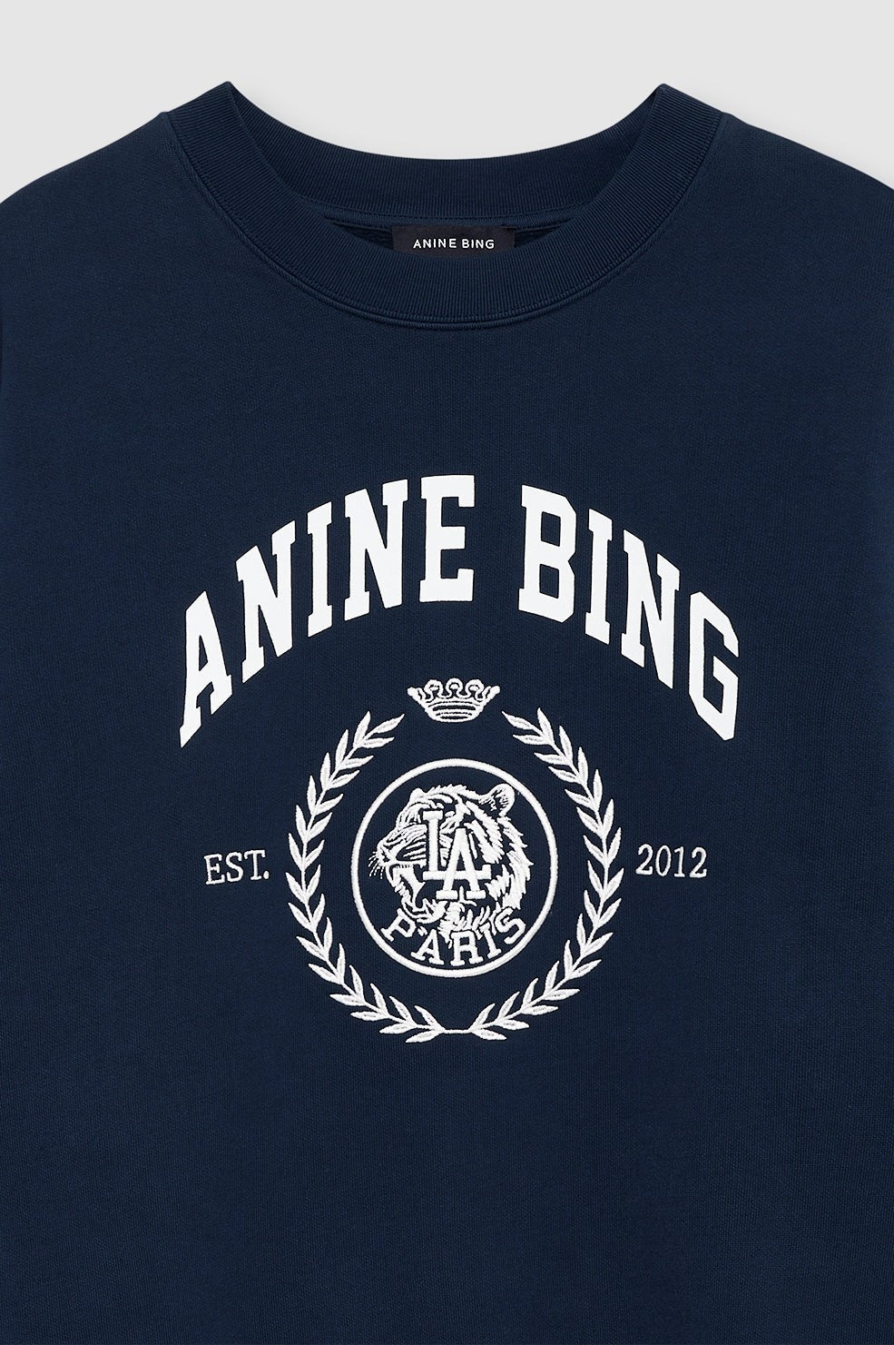 Miles Sweatshirt Collegiate - Dark Navy