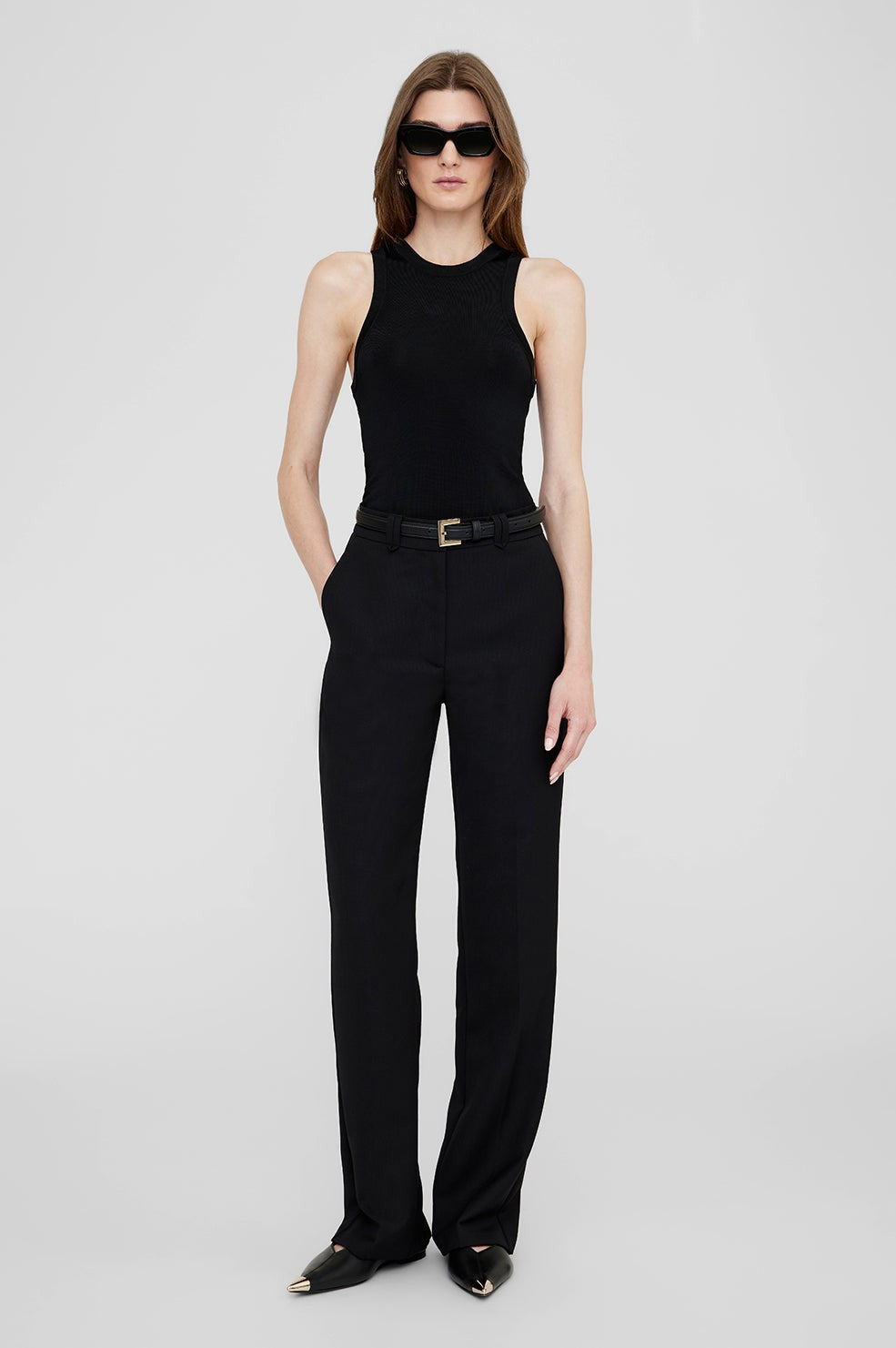 Nicola Belt - Black With Gold