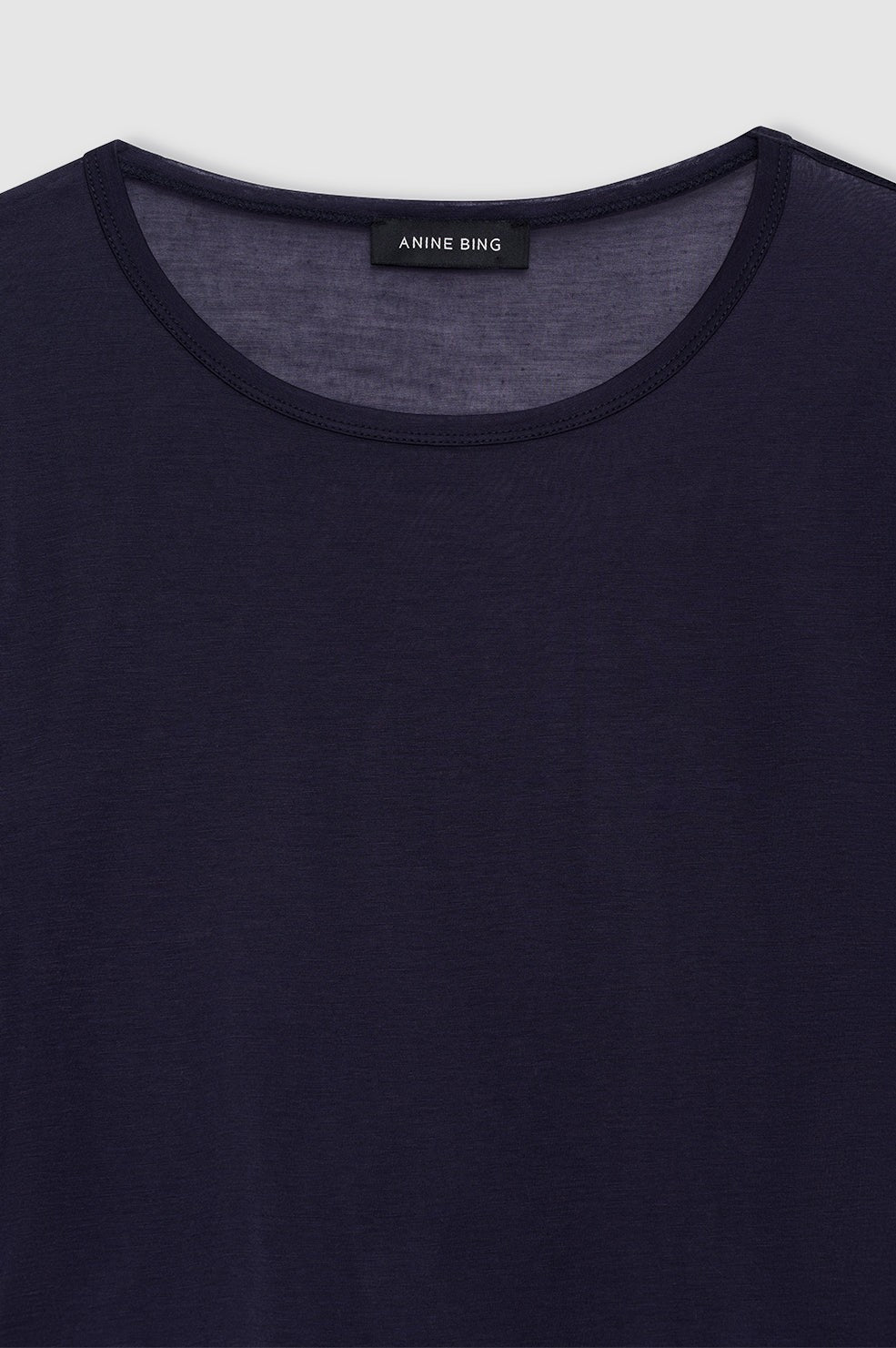 Sylvie Long Sleeve Tee - Midnight Blue