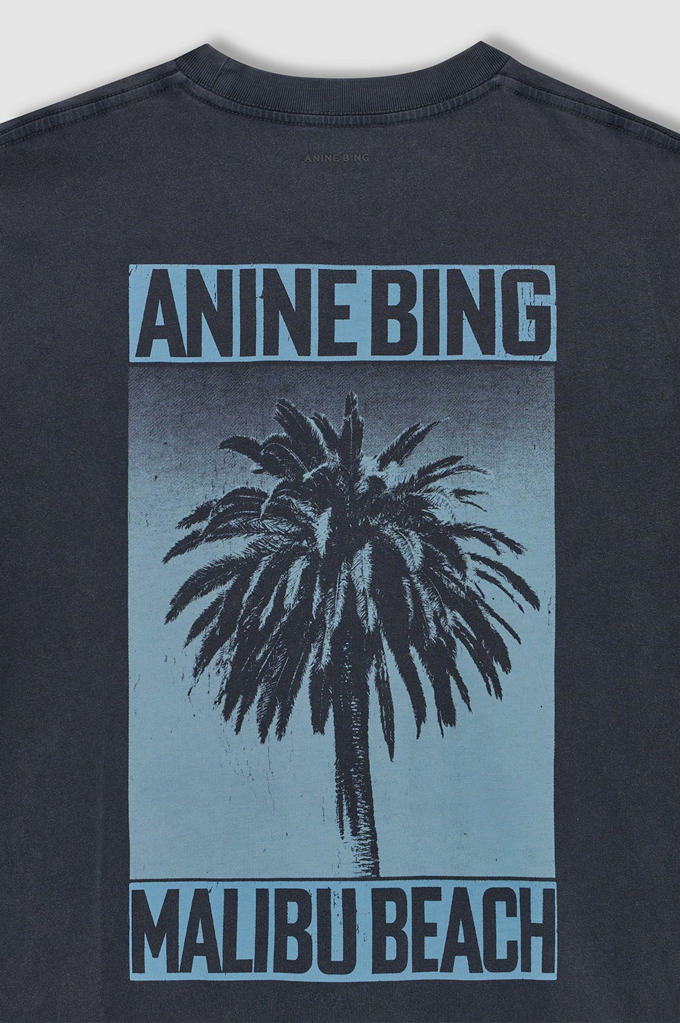 Cade Tee Palm - Washed Black