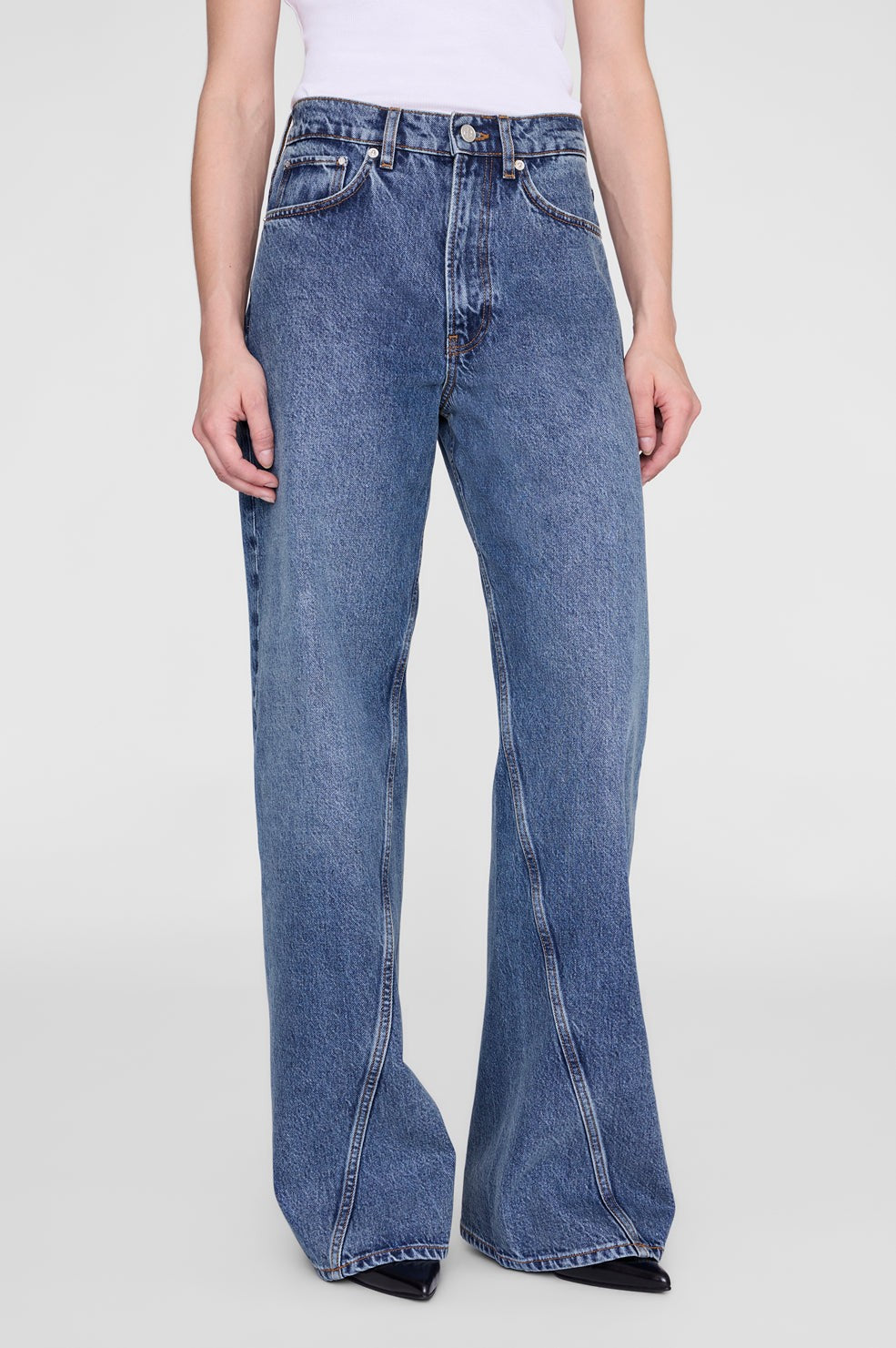 Brie Jean 33" - Dark Indigo