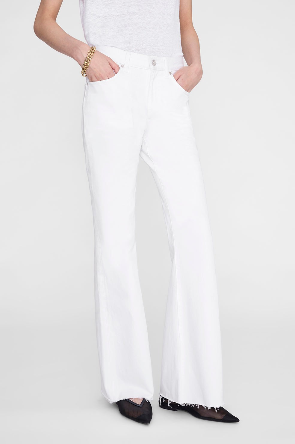 Wyatt Jean 34" - White