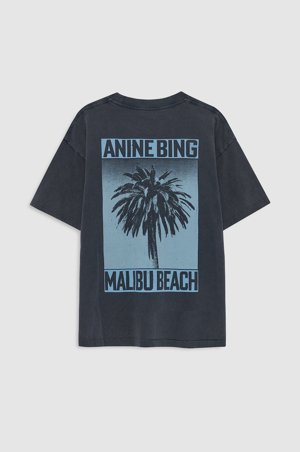 Cade Tee Palm - Washed Black